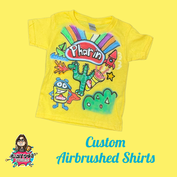 Playdoh Themed Birthday Airbrushed Shirt