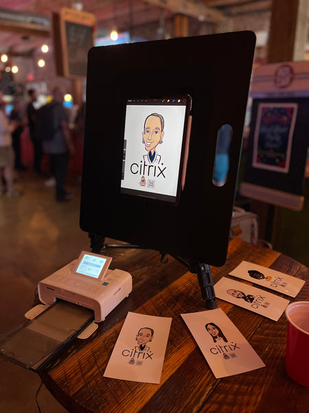 Citrix Caricatures at Boxcar Bar & Arcade