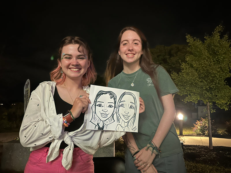 Live Speed Sketchers Caricatures - University of New England