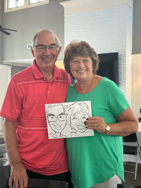 Traditions Wake Forest HOA Speed Caricatures