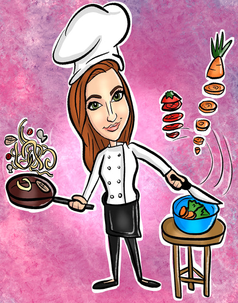 Commission - Chef Caricature