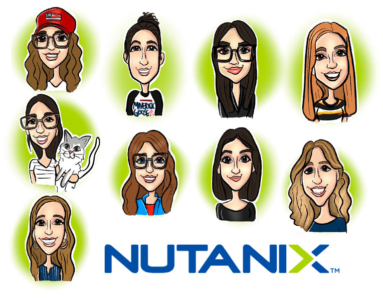 Nutanix Virtual Caricature Session