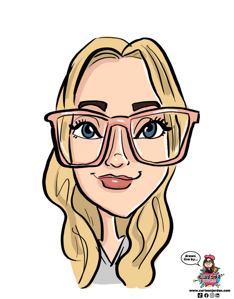 Live Virtual Zoom Caricatures with The Marketing Mavens